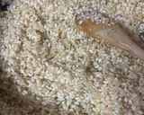 Une image de l'étape 2 de Risotto ultra crémeux petits pois.