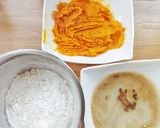 Foto del paso 1 de la receta: Donuts de calabaza asada