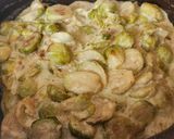 Foto del paso 3 de la receta: Coles de Bruselas con salsa bechamel