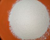 A picture of step 1 of Eggless Baked Colored Doughnut.