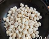A picture of step 1 of Makhana Mixture/Namkeen.
