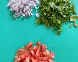 A picture of step 2 of Yoghurt | Tomato - Onion |Vegetable Raita | Quick & Easy Raita.