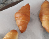 Foto del paso 15 de la receta: Mini croissants con masa brioche rellenos de crema y coulis de arándanos