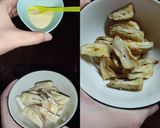 รูปขั้นตอนการทำที่ 1 ของ ห่อหมกไข่ใส่เห็ดฟางทอด