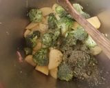 Une image de l'étape 4 de Saumon, pommes de terre et brocolis à la Nutricook...