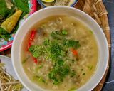Hình bước làm 6 của món Cháo Gà Xé