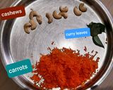 A picture of step 1 of Udupi style Rava idli.