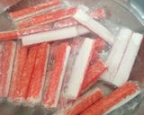 Gambar langkah 1 resipi Vietnam Roll.