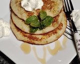 Narancsos mini palacsinta juharsziruppal, tejszínhabbal, gluténmentesen recept fázis 3 fotója