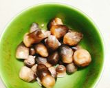 Hình bước làm 1 của món Đậu đũa sauce dầu hào (món chay)