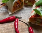 Une image de l'étape 10 de 🥗🌮🌽wraps🥑 saumon 🍣 légumes de saison 🌶️🫑🍂.