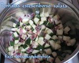 Tonhalas csicseriborsó saláta recept fázis 1 fotója