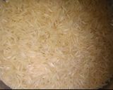 A picture of step 3 of Soyabean biryani.