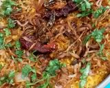A picture of step 15 of Dal Khichdi.