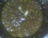 A picture of step 5 of Green Moong Dal Makhani.