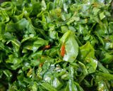 A picture of step 3 of Tamatar palak ki sabji.