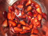 Torta de frutos rojos