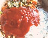 Zöldséges üvegtésztás egytálétel🥘 recept fázis 2 fotója