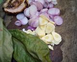 Foto langkah ke 2 dari resep 263)Sayur/jangan asem kangkung.