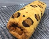 Foto langkah ke 8 dari resep LEOPARD ROLLCAKE w/ Chocolatte Spread Filling.