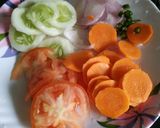 वेजिटेबल मयो सैंडविच (vegetable Mayo sandwich recipe in Hindi) रेसिपी चरण 1 फोटो