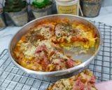 Foto langkah ke 4 dari resep Pizza Lowcarb/Debm/Keto.