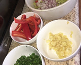 Foto del paso 2 de la receta: Asopao de pollo y chuleta ahumada