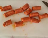 A picture of step 4 of Chistorra and Zucchini Pinchos.