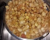 A picture of step 2 of Fenugreek ladoo.