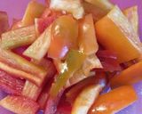 Foto del paso 1 de la receta: Pimientos chutney