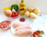 Foto del paso 1 de la receta: Pechugas de pollo guisadas con patatas
