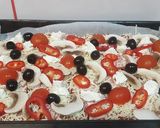 Pas rețetă Pizza din felii de pâine 2 fotografie