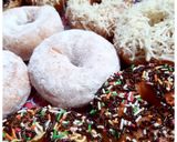 Foto langkah ke 4 dari resep Donat Vegan.