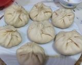 A picture of step 14 of Qeema kachori.