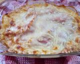 Foto del passaggio 5 della ricetta Pasta al forno di rapa rossa e salmone