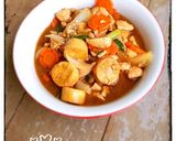 Foto langkah ke 10 dari resep Sapo Tahu Ayam.
