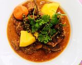 Hình bước làm 5 của món Bò Nấu Pate Tiêu Xanh