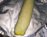 A picture of step 7 of Mithai roll with two main Ingredients.