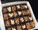 Foto langkah ke 5 dari resep Brownies Panggang.