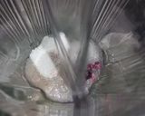A picture of step 2 of Falsa Slush /Grewia slush💜.