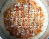 Pizza langkah memasak 7 foto