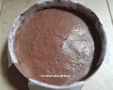 Foto langkah ke 4 dari resep Unbaked ChocoCheese Cake.