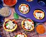 A picture of step 7 of Pizza Cups.