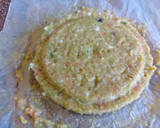 Foto del paso 5 de la receta: Hamburguesas de arvejas caprese rellenas o saborizadas