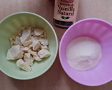 Foto del paso 1 de la receta: "Chocolate" blanco versión Mate Amargo 🤍 solo azúcar propio de la leche en polvo 🤍 sin termómetro
