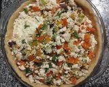 Foto del paso 6 de la receta: Tarta de pollo y base cremosa de ricota (masa casera)