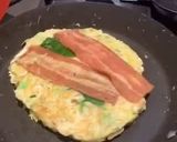 A picture of step 7 of Osaka - style Okonomiyaki.