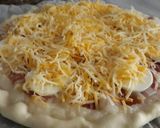 Foto del paso 4 de la receta Hojaldre de cebolla, panceta y huevo duro