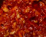 A picture of step 3 of Garlic pickle.