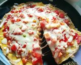 Gambar langkah 4 resipi Pizza Telur.